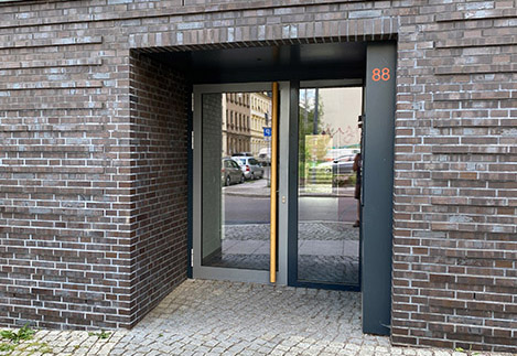 Eingangstür in Dresden